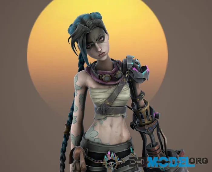 Jinx Furiosa – Arcane Meets Mad Max Zugzug Challenge (PBR)