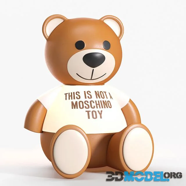 Kartell Moschino bear toy lamp
