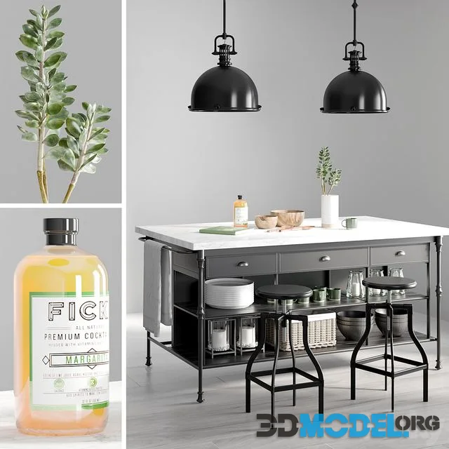 Kitchen Island 2