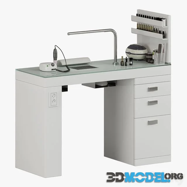Manicure table SMART NAILS Maletti Nilo