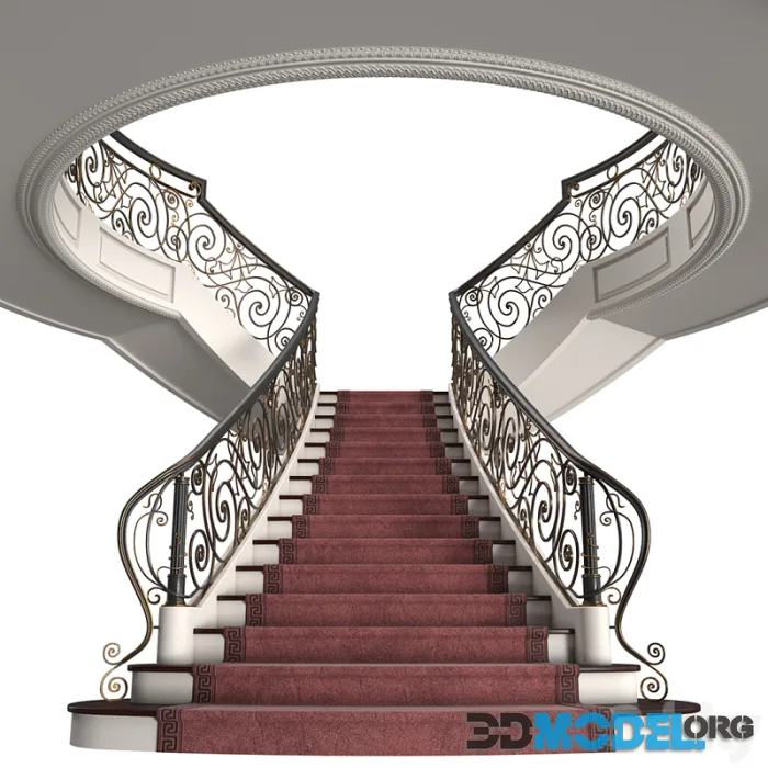 Mansion staircase