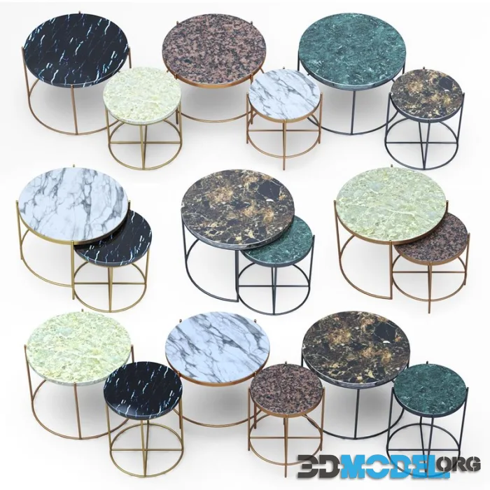 Marble table set