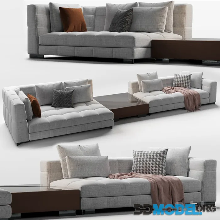 Minotti blazer sofa