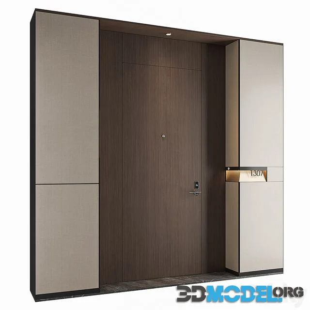 Modern Hotel Door 015