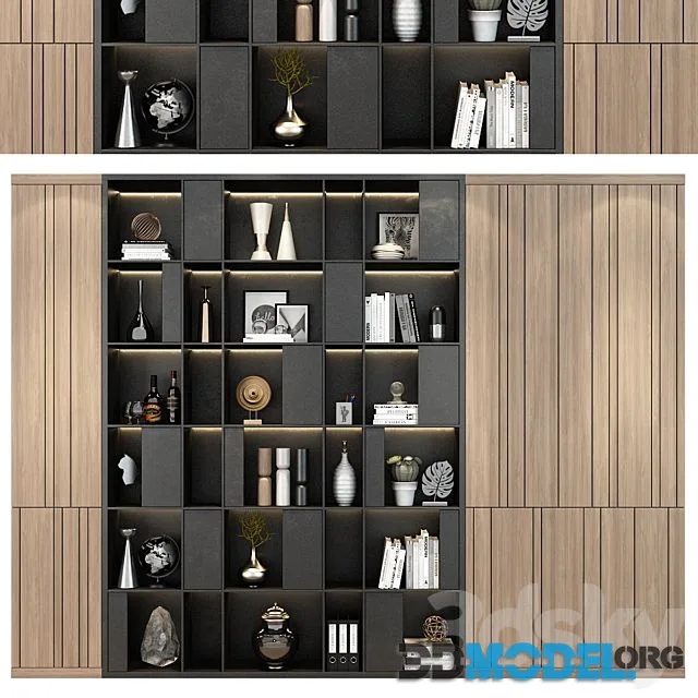 Modern Luxury Wooden Bookshelf GHS 2362