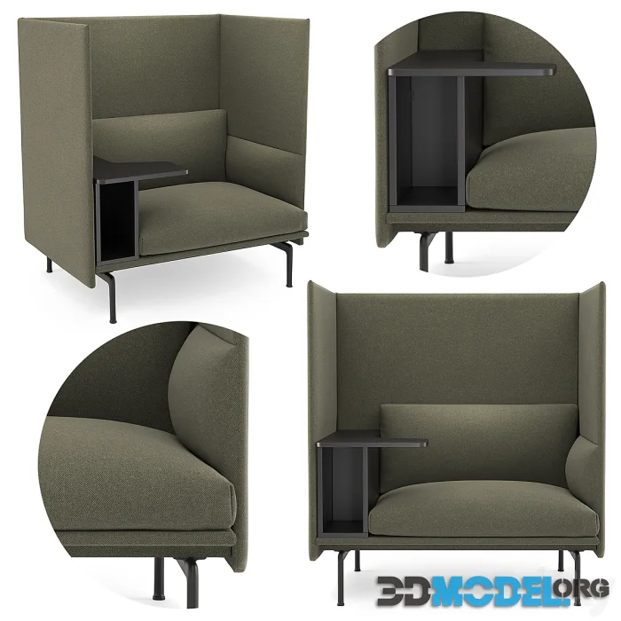 Muuto Outline Highback Work
