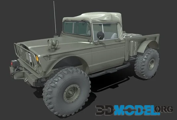 Old Jeep 1967 Model (PBR)