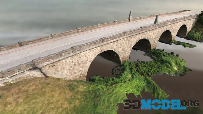 Old Stone Bridge 3D Scan (PBR)
