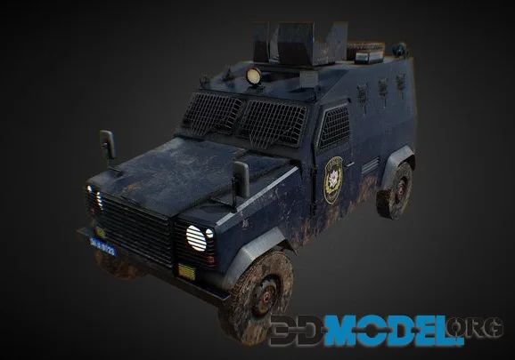 Otokar Shortland (Turkish Police Spec Ops APC) (PBR)