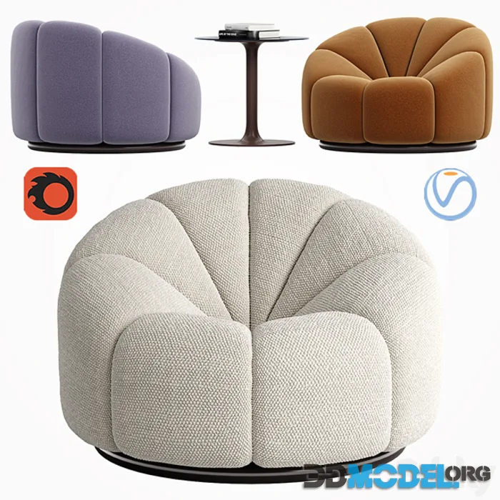 Pierre Paulin Fauteuil Alpha