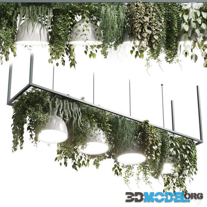 Pot light pendant plant light hanging 08