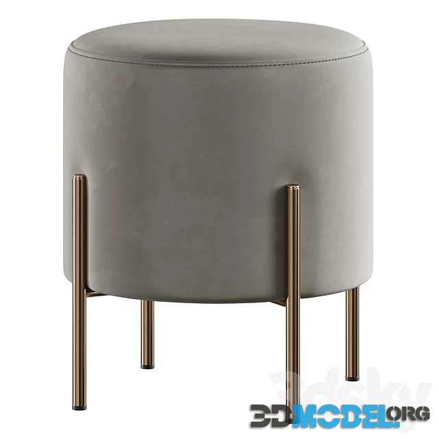 Pouf Gato Round by Cosmo