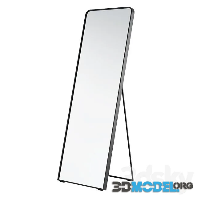 Rejuvenation Metal Framed Easel Floor Mirror