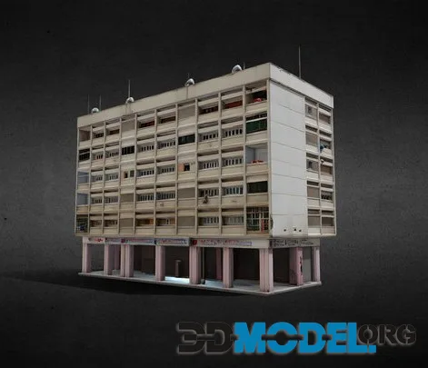 Residential Block – Stylized Tier I (PBR)