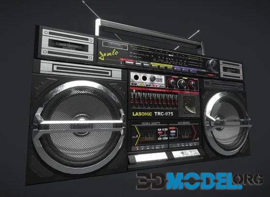 Retro Lasonic TRC 975 Boombox (PBR)