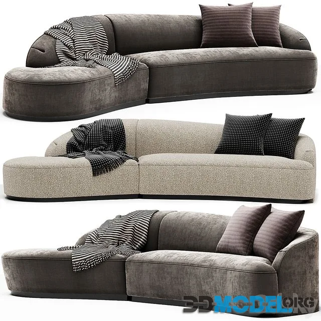 Reya Curved Sectional