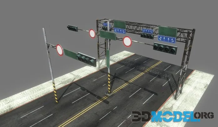 Road Traffic Sign (PBR)