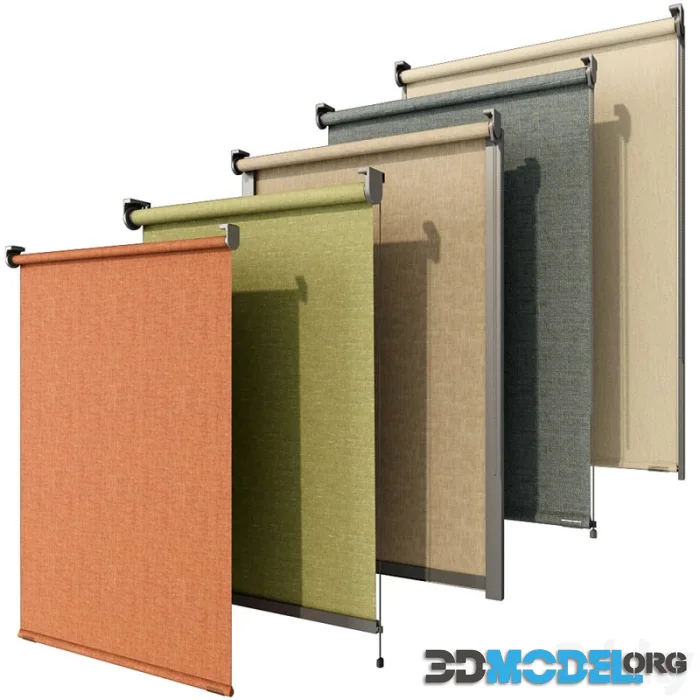 Roller blinds set