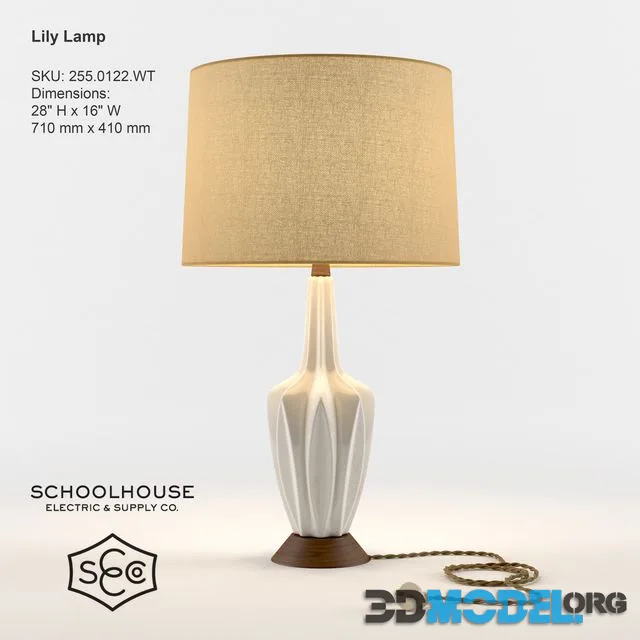 Schoolhouse Electric - Lily Lamp