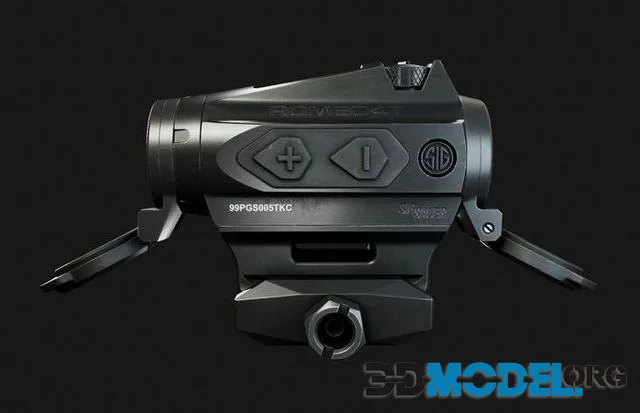 Sig Sauer Romeo4T Tactical Solar Powered Red Dot Sight (PBR)