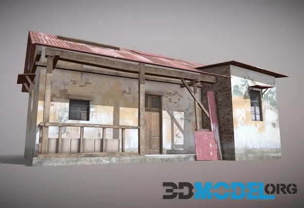 Slum X4 Low-poly