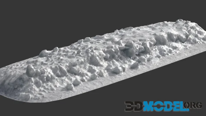 Snow Pile 4 (PBR)