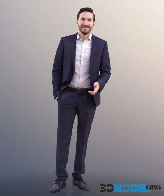 Standing Business Man