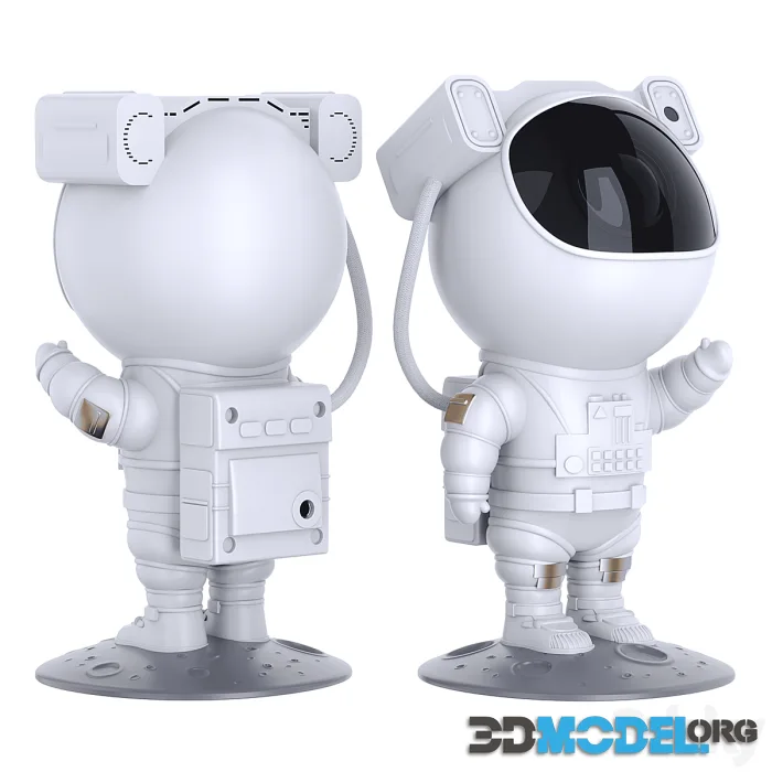 Starry sky projector astronaut