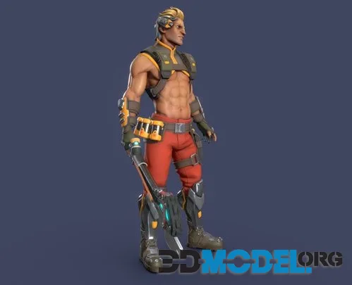 Stylized Wasteland Character (PBR)