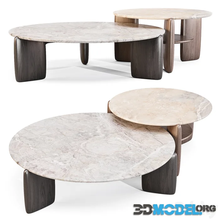Tacchini Kanji – Coffee and Side Table