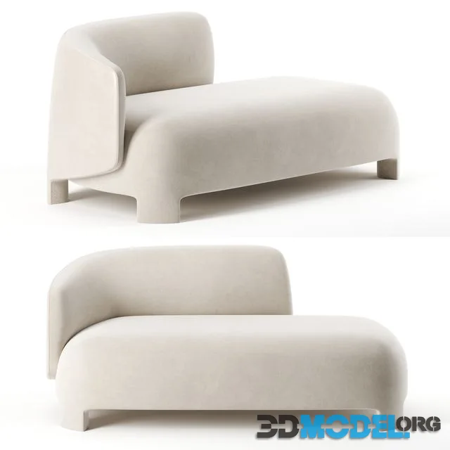 TARU sofa by Ligne Roset (with an asymmetrical backrest)