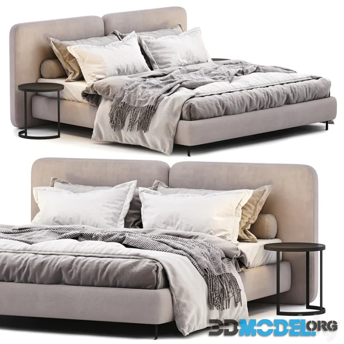 Tatlin Cover bed with bedside tables