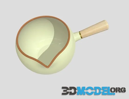 Tea Cup Low-poly