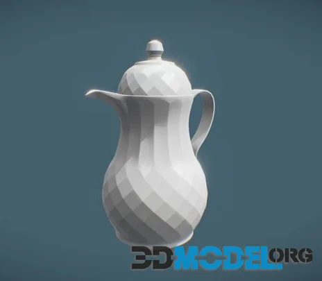 Tea Pot Low-poly