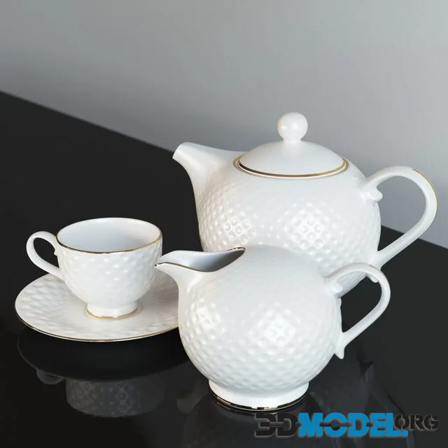 Tea Set Golf from the Royal Aurel