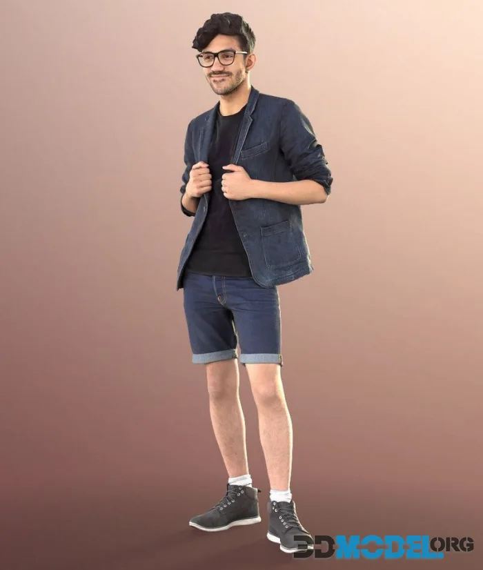 Teenager Hipster Boy Standing