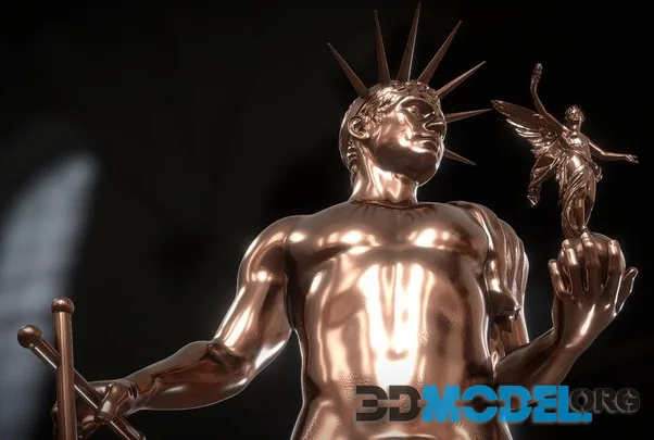 The Colossus Of Nero Titan Of Rome (PBR)