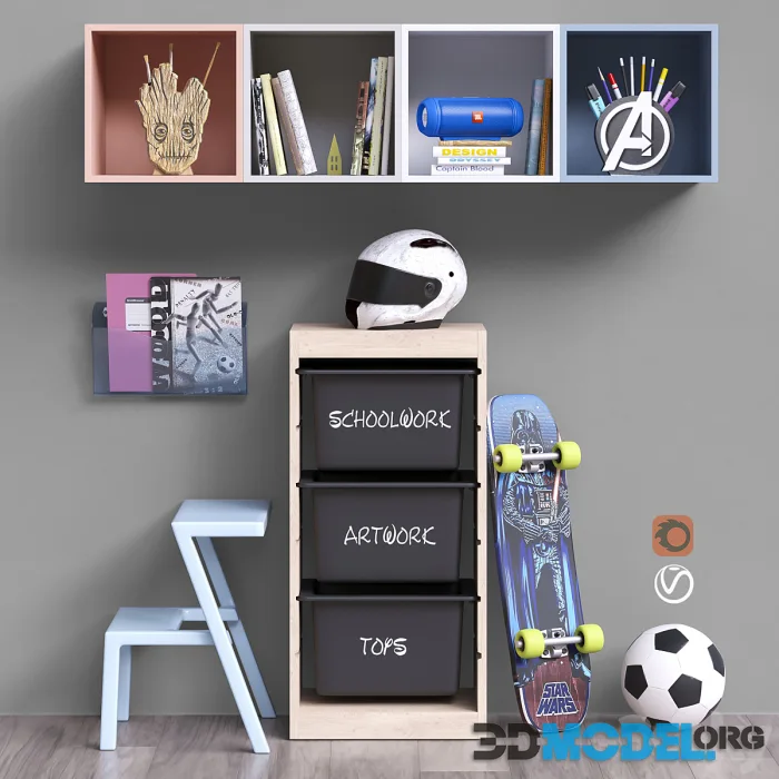 Toys and furniture set 49