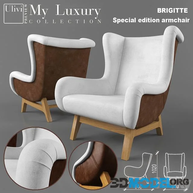 Ulivi Salotti Brigitte armchair