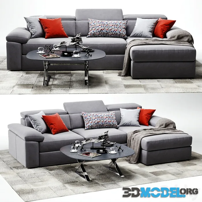 VAVICCI Diamante Corner Sofa