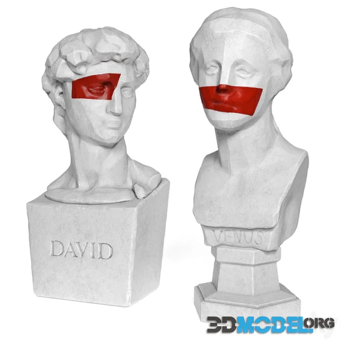 Venus and David edges bust