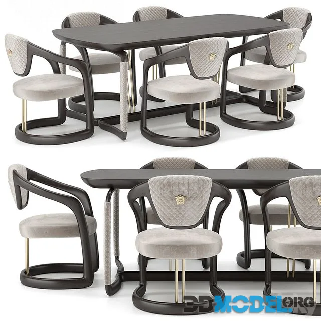 Versace Home Chair Table