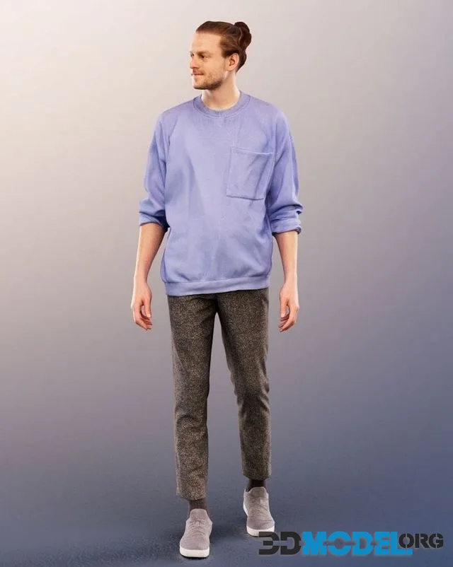 Walking Casual Man (PBR)