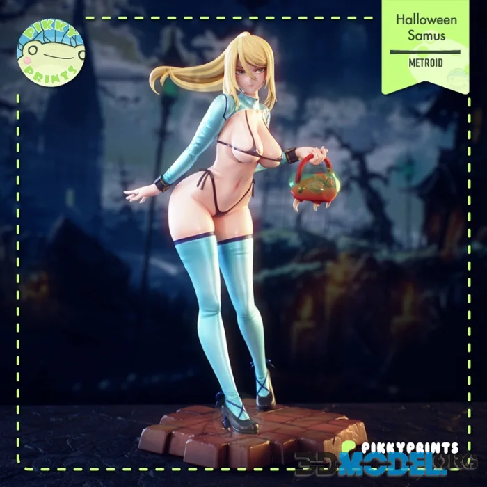 Pikky Prints - Metroid - Samus Aran – Printable