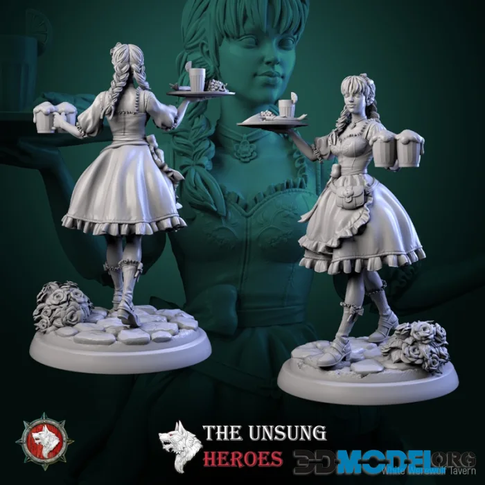 White Werewolf Tavern - Alehouse Maid 75 - s – Printable