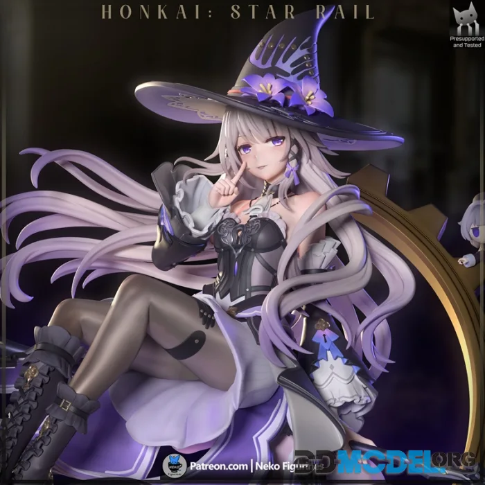 Neko Figurines - Honkai - Herta – Printable