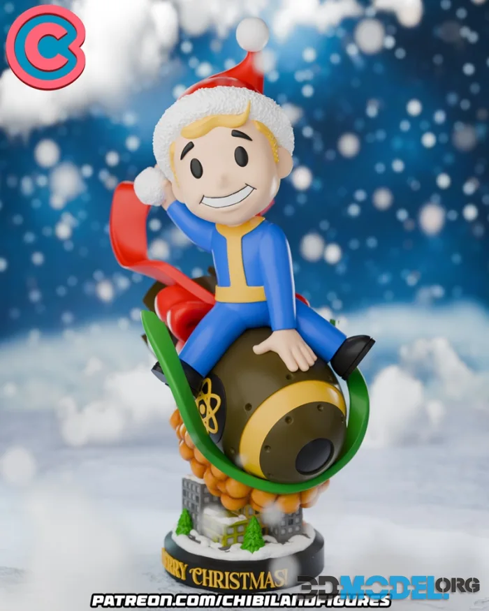 Chibi Land Figures - Vault Boy – Printable