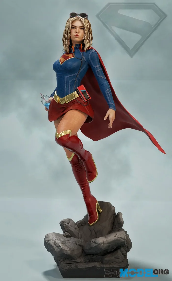MCM3D - Super Alcok Girl – Printable