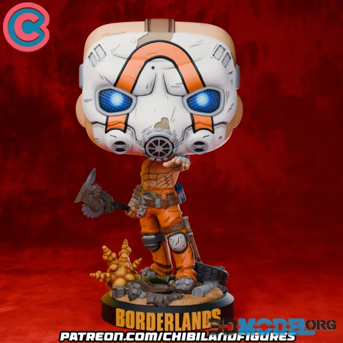 Chibi Land Figures - Psycho – Printable