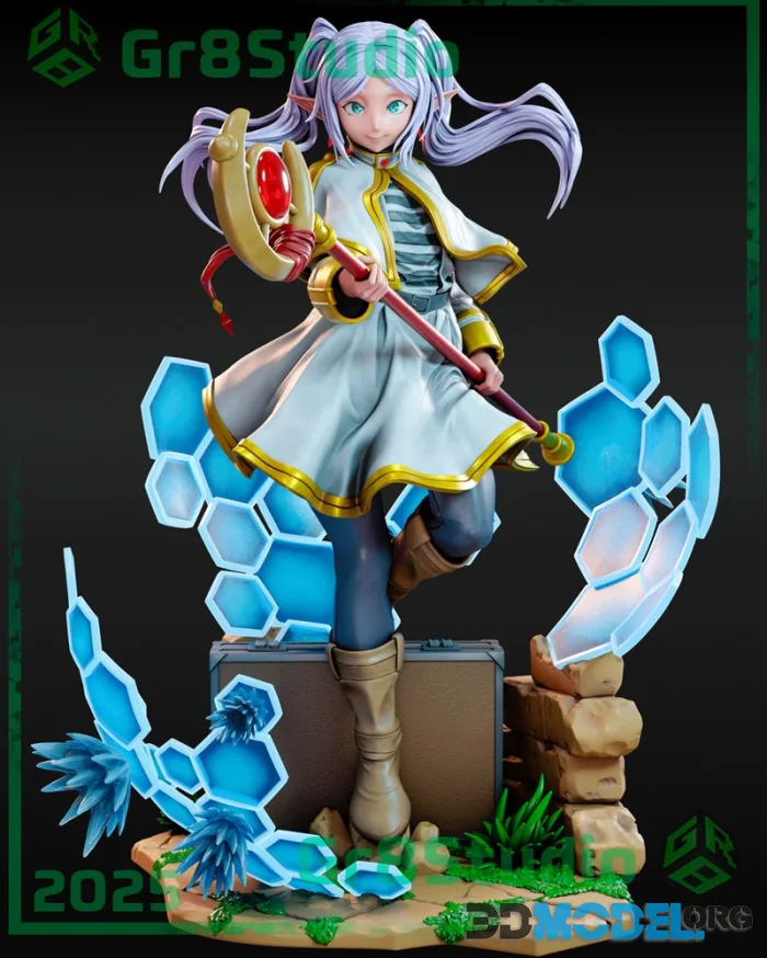 Gr8Tech - Sousou no Frieren - Frieren – Printable